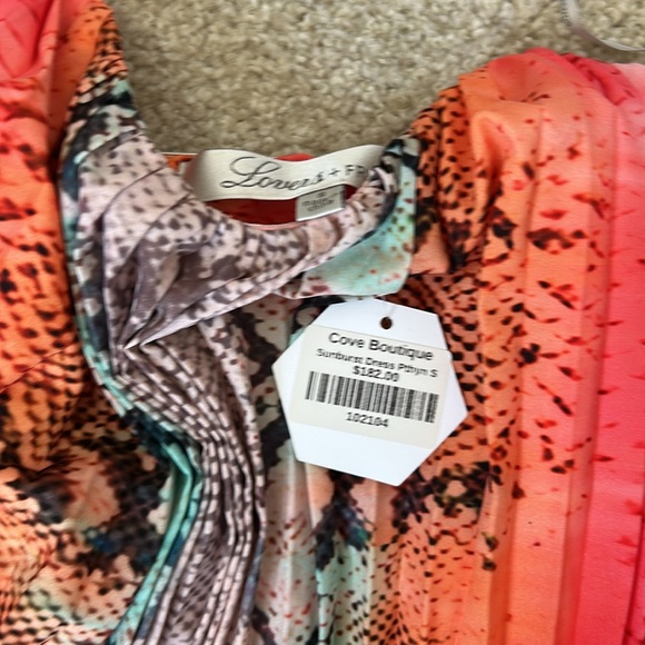 New Lovers and Friends Sunburst Python dress - Picture 6 of 10